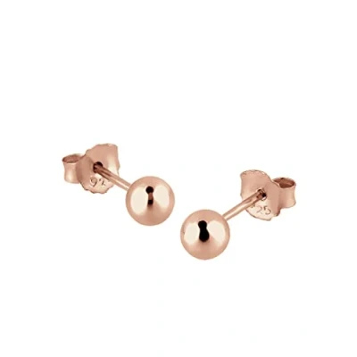 Afbeelding van Elli Dames Oorbellen Kugel Geo Trend Basic Minimal 925 Sterling Silber