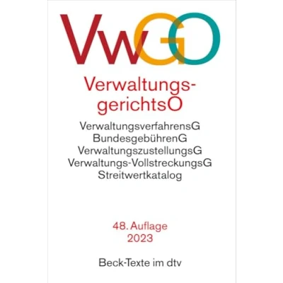 Afbeelding van Verwaltungsgerichtsordnung, Verwaltungsverfahrensgesetz