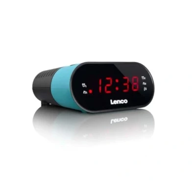Image de Lenco clock radio cr 07 blue A002296