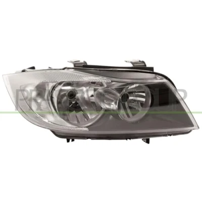 Afbeelding van PRASCO BM0244904 Koplampen Links H7/H7 wit Zonder afregelmotor voor LWR BMW: 3 Saloon, Touring