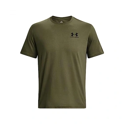 Afbeelding van Under Armour Sportstyle Tshirt basic, Heren, Maat: XS, Marine od green