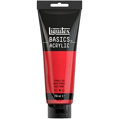 Afbeelding van Liquitex Basics 250ml Tube Pyrrole Red