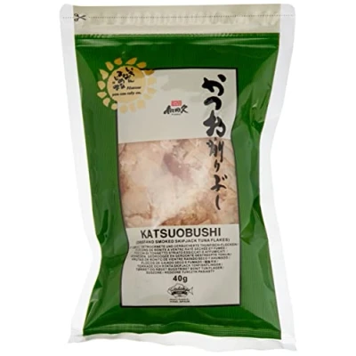 Afbeelding van Katsuobushi (gedroogd en gerookt, Bonito Flakes) 40 g