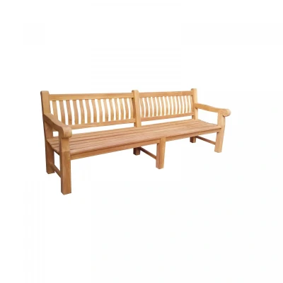 Afbeelding van Tuinbank Patrick Breed Teakhout 250 cm