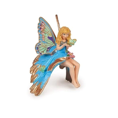 Afbeelding van Papo 38826 Figuur Kind Elf Blauw