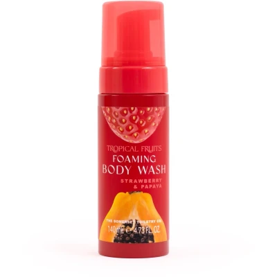 Afbeelding van Somerset fruit Foaming Body Wash strawberry &amp; papaya 140ml