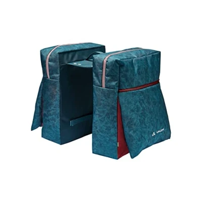 Afbeelding van VAUDE TwinZipper Dark petrol Fietstas Achter Greenshape