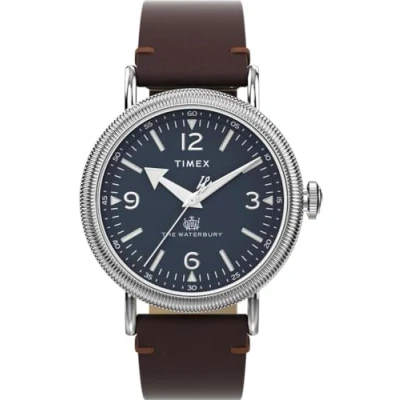 Afbeelding van Timex Standard TW2W20400 Horloge Leer Bruin Ø 40 mm