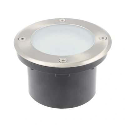 Afbeelding van Yphix Grondspot Magna Gx53 Rvs Ip67 Rond LEDdirect.nl