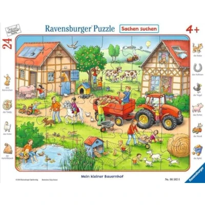 Image de Puzzle Ravensburger Ma petite ferme, 24 pièces