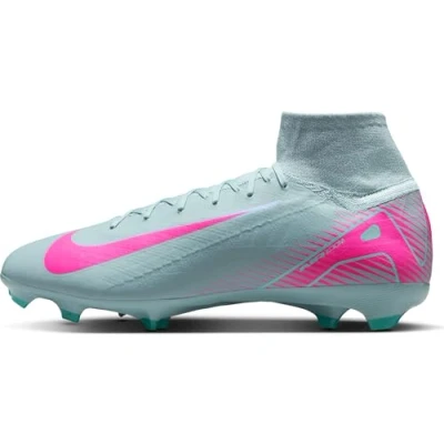 Afbeelding van Nike Performance Voetbalschoenen met kunststof noppen, Heren, Maat: 39, Ocean cube/pink blast Textiel/ synthetisch