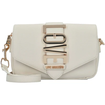Afbeelding van Love Moschino Lovebug Schoudertas 23 cm Dames ivory