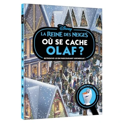 Image de LA REINE DES NEIGES Où se cache Olaf ? Cherche et trouve Disney