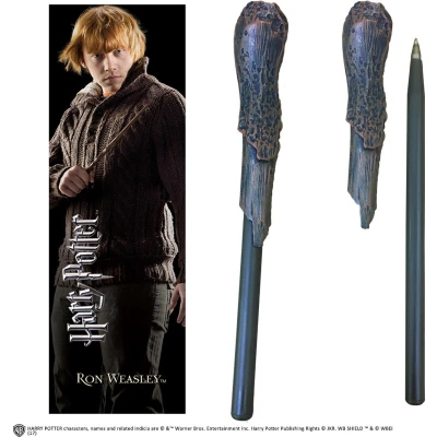 Afbeelding van Harry Potter: Ron Weasley Wand Pen and Bookmark