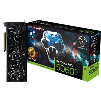 Afbeelding van Gainward GeForce RTX 5060 Ti Python III OC NVIDIA 16 GB GDDR7