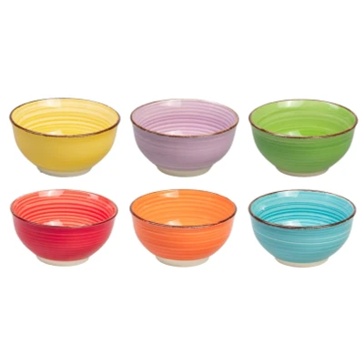 Afbeelding van Cookinglife Kleine Kommen Sunny Summer ø 12 cm 6 stuks