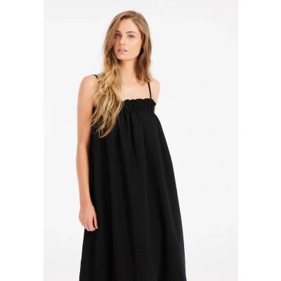 Afbeelding van Protest Dune Jurk Dames True Black Zwart Jurkjes &amp; Rokjes