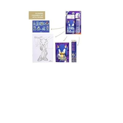 Afbeelding van Schrijfset Sonic Paars