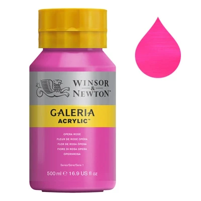 Image de Winsor &amp; Newton Galeria peinture acrylique (500 ml) 448 fleur de rose opéra