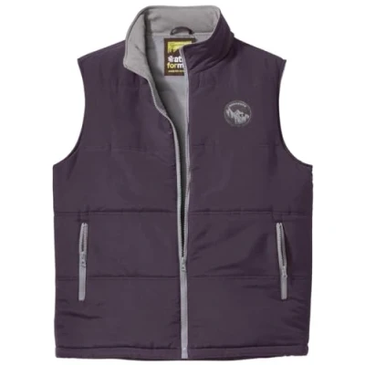 Afbeelding van ATLAS FOR MEN Praktisch gewatteerd vest, verkrijgbaar in grote maten van M tot 5XL, Bordeaux