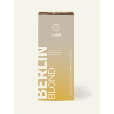 Afbeelding van khadi BERLIN BLOND 100% plantaardig, natuurlijk en veganistisch, gecertificeerde natuurlijke cosmetica, 100 g