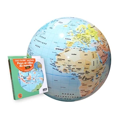 Image de Globe terrestre enfant Caly Pays et Villes