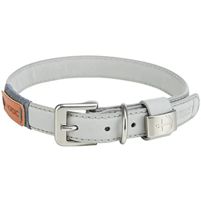 Afbeelding van Trixie Halsband Hond Boho Extra Breed Met Ruit Karamel XS S 27 35X1 CM