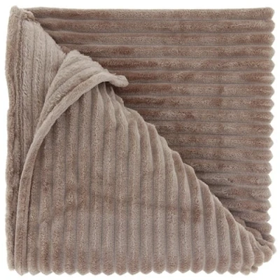 Afbeelding van Unique Living Plaid Dez Taupe 150x200cm