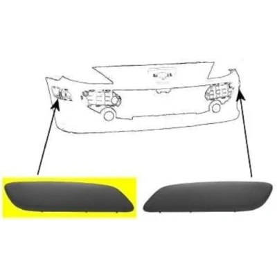 Afbeelding van PRASCO Premium PG4221243 Sier / beschermingspaneel, bumper Rechts voor