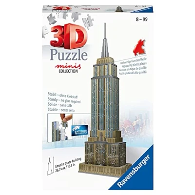 Afbeelding van Ravensburger Mini Empire State Building 3D puzzel 66 stuk(s) Gebouwen