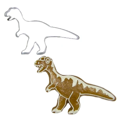 Afbeelding van BrandNewCake Uitsteker Dino Tyrannosaurus RVS 10cm