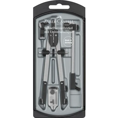 Afbeelding van Faber castell 174045 Snelverstelpasser met verjaardagsadapter + verlenging en accessoires