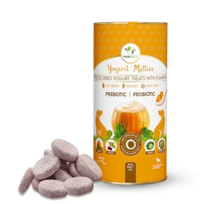 Afbeelding van Pawfect Freeze Dried Yoghurt hondensnack met Pompoen 38 gr.