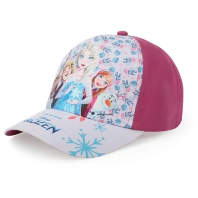 Afbeelding van Frozen 2 pet met klep Anna en Elsa, Lila.