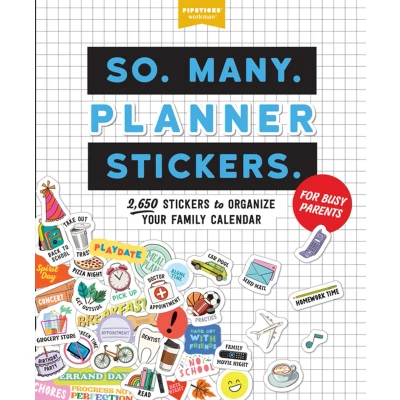 Afbeelding van So. Many. Planner Stickers. For Busy Parents