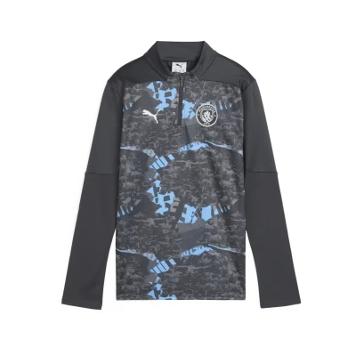 Afbeelding van Puma Manchester CITY Longsleeve Strong graycool light gray voor kinderen, Maat: 116, cool