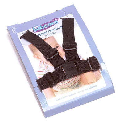 Afbeelding van Titanium Baby Veiligheidstuigje Nylon Zwart