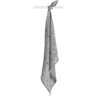 Afbeelding van Jollein Hydrofiel Multidoek Small Spot Storm Grey