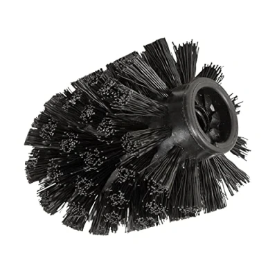 Image de Wenko Brosse de secours noire avec adaptateur adaptateur, plastique, 7,5 x 9,3 cm, noir
