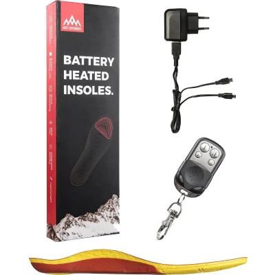 Afbeelding van Heat Experience Heated Inlegzolen M Rood Ski Accessoires