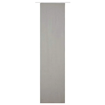 Afbeelding van Elbersdrucke Lino 19 schuifgordijn van polyester, 245 x 60 cm, taupe