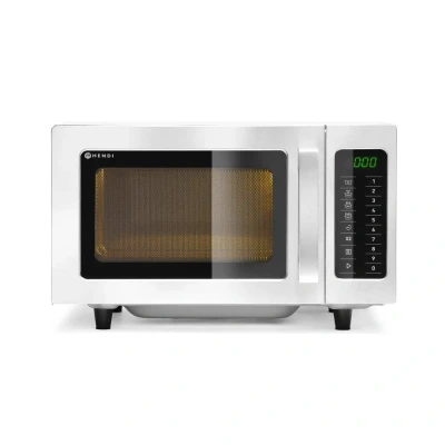 Afbeelding van Hendi Magnetron digitaal, 25L/1000W, RVS, 43,2(b)x51,1(d)x31,1(h)cm, 281444, 230V/1550W