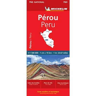Afbeelding van Peru Michelin National Map 763