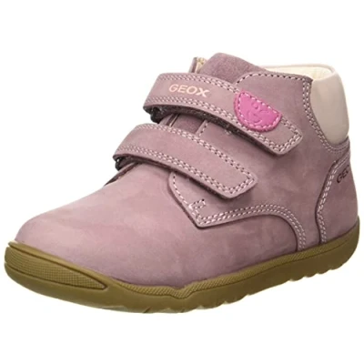 Afbeelding van Geox Macchia GIRL Babyschoenen voor kinderen, Maat: 22, Dark pink Nubukleer