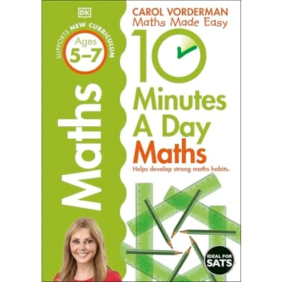 Afbeelding van 10 Mins Day First Maths Skills Ages 5 7