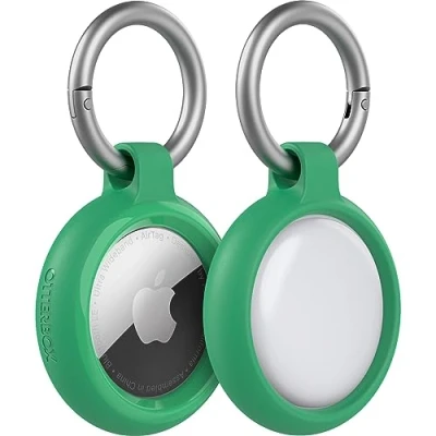 Image de OtterBox Sleek Étui pour AirTag polycarbonate, caoutchouc synthétique jus vert (vert) Apple
