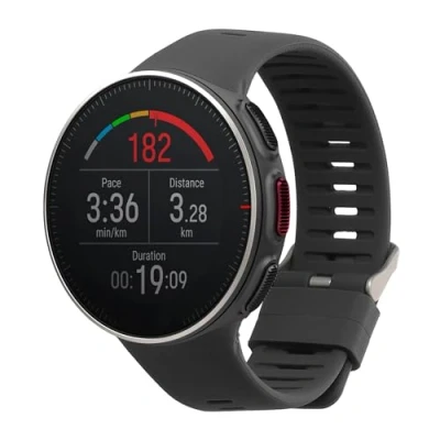 Afbeelding van kwmobile horlogebandje geschikt voor Polar Vantage V polsband Smartwatch bandje van TPU Activity tracker horloge band in grijs