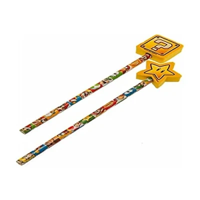 Afbeelding van Pyramid International Super Mario 2 Piece Set Schrijfwarenset Multicolours