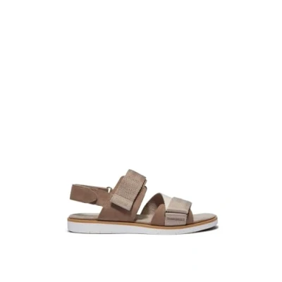 Afbeelding van Timberland ADLEY SHORE BACKSTRAP SANDAL TAUPE SUEDE Dames Sandalen Maat 38