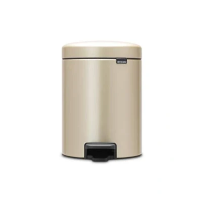 Afbeelding van Brabantia Newlcon Pedaalemmer 5 Liter Beige
